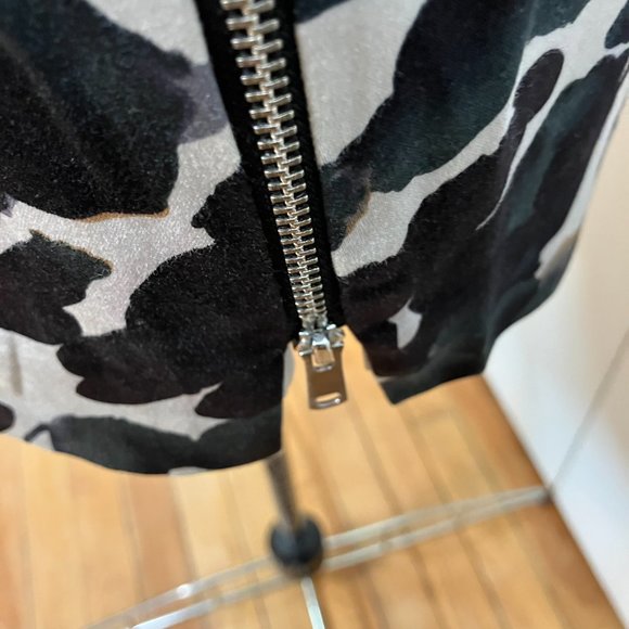 Ann Taylor Abstract Floral Watercolor Dress Sz 2 - Picture 7 of 8